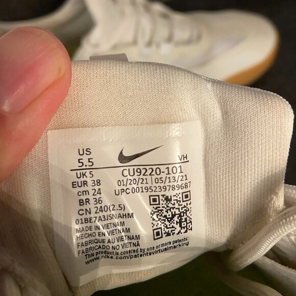 Nike SB Nyjah Free 2.0 'Summit White/Black' - Size 5.5 - Picture 9 of 9